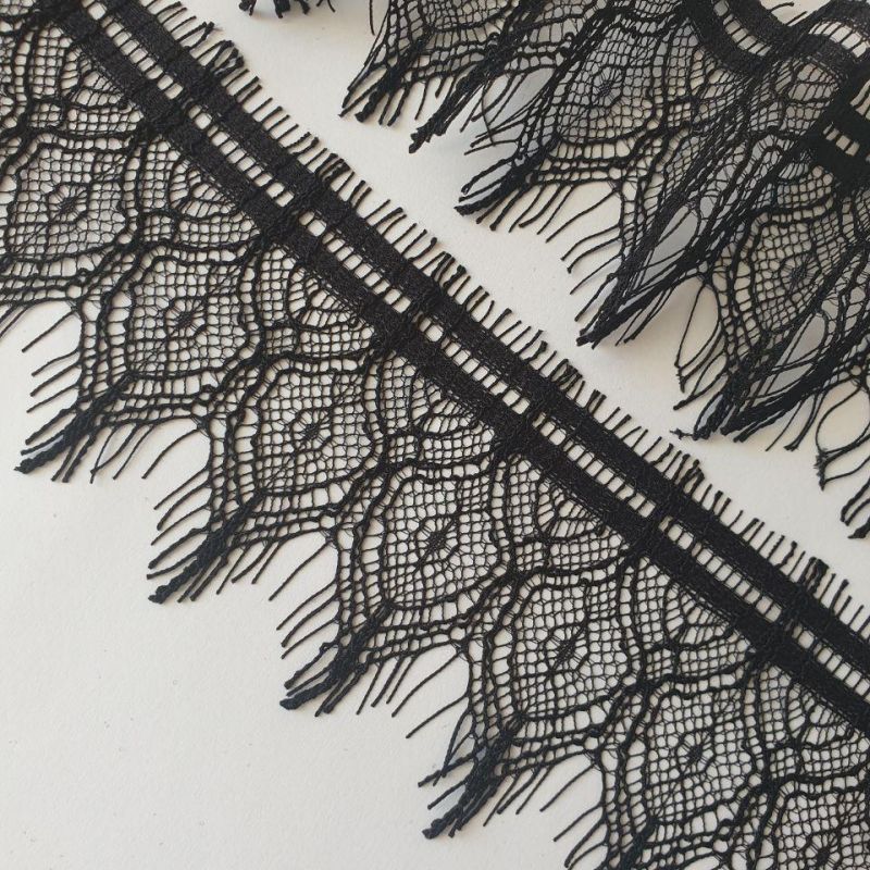 Мереживо французьке 7 см 07_01 Чорний