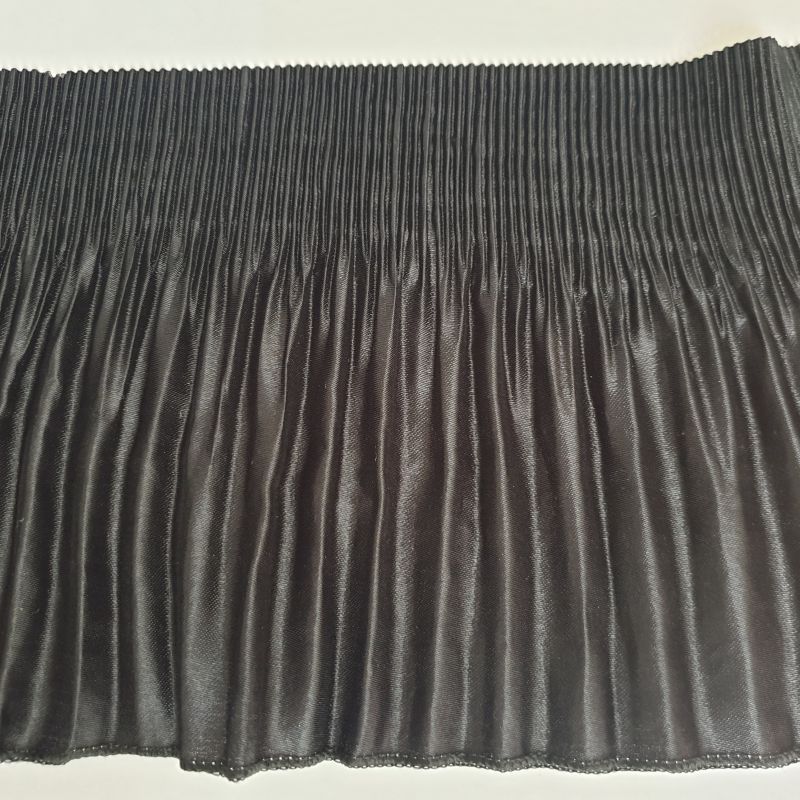 Тасьма атласне пліссе ширина 16см