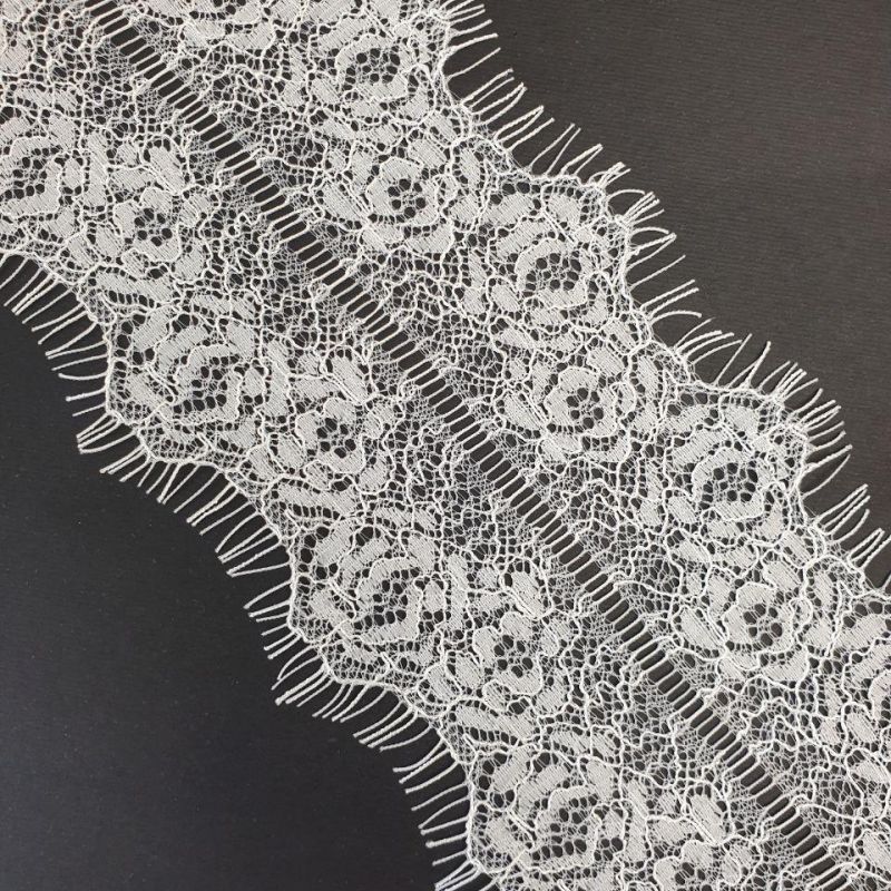 Мереживо французьке 10 см 3050_02 Білий Мереживо французьке 10 см 3050_02 Білий