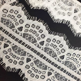 Мереживо французьке 12 см 60002_02 Білий