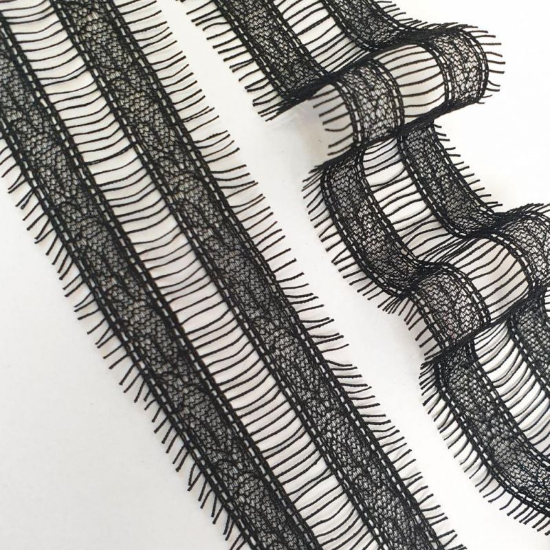 Мереживо французьке 3 см 69238_01 Чорний