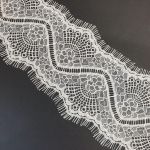 Мереживо французьке 10 см 7508_02 Білий Мереживо французьке 10 см 7508_02 Білий