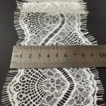 Мереживо французьке 10 см 7508_02 Білий Мереживо французьке 10 см 7508_02 Білий