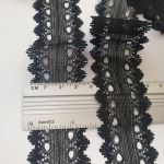 Мереживо вузьке 3.3 см 275-2_01 Чорний