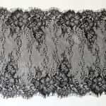 Мереживо французьке 25 см 7814_01 Чорний Мереживо французьке 25 см 7814_01 Чорний