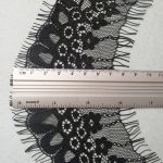 Мереживо французьке 7 см 7819_01 Чорний Мереживо французьке 7 см 7819_01 Чорний