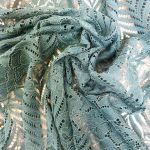 Мереживна тканина "Melodi" з кордовою ниткою 3179_12 Смарагдовий