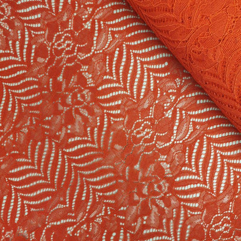 Мереживна тканина "Melody" з кордовою ниткою 3179_10 Червоний