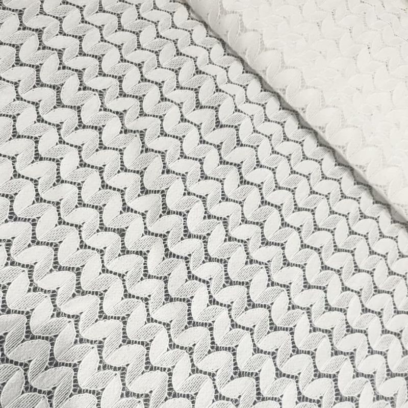 Мереживна тканина "Camelia" 3217_02 Молочний