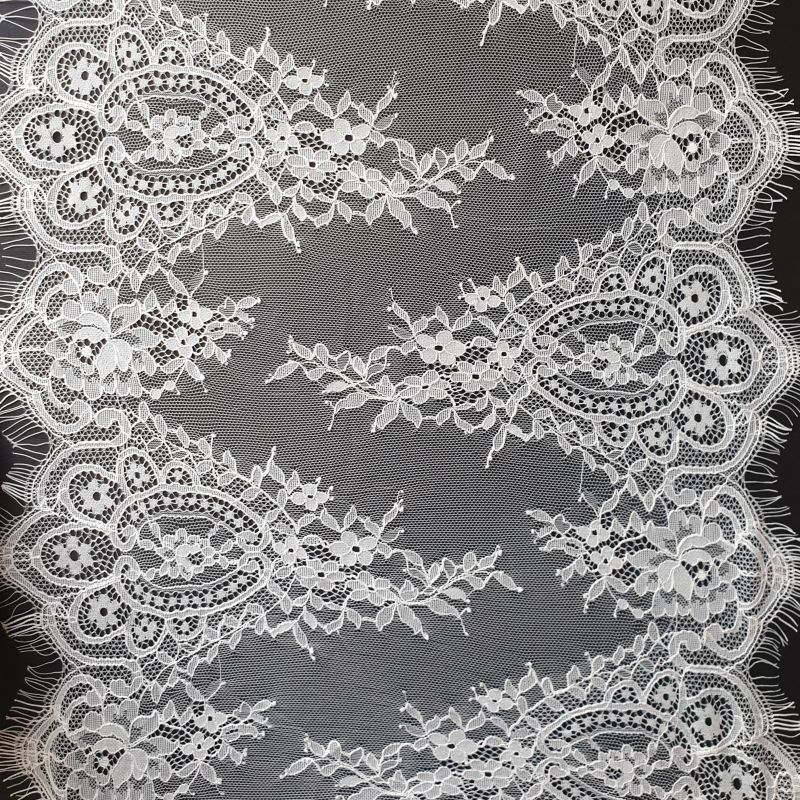 Мереживо французьке 38 см 6577_02 Білий
