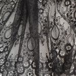 Мереживо французьке 26 см 69152_01 Чорний