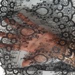 Мереживо французьке 26 см 69152_01 Чорний