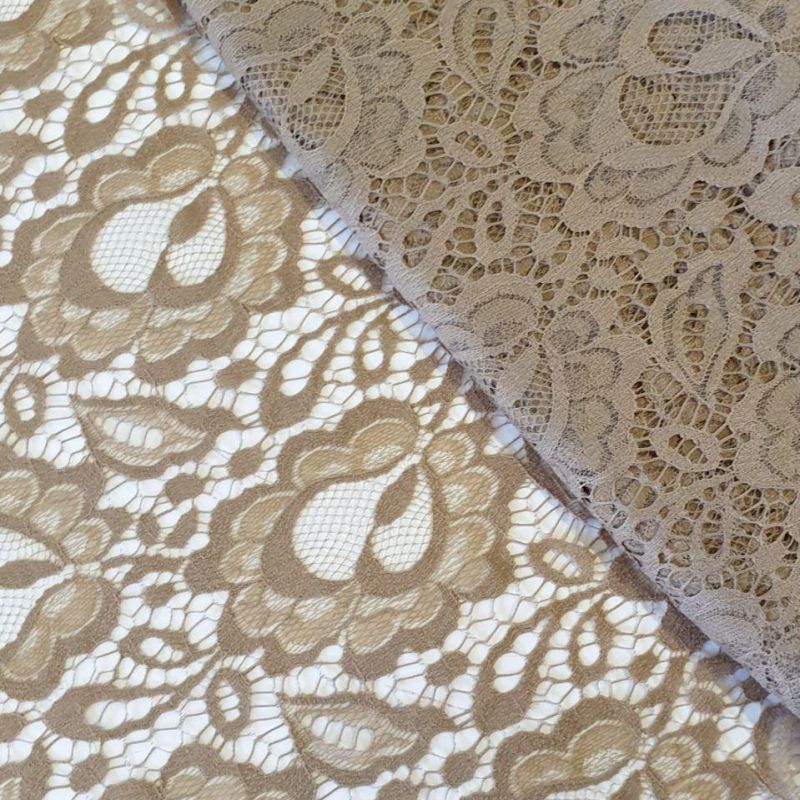 Мереживна тонка тканина "Флірт" 98201_05 Бежевий
