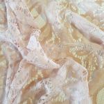 Мереживна тонка тканина "Флірт" 98201_06 Пудра