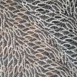 Тканина мереживна Ангора "Coffee" (9023_01) Чорно-білий