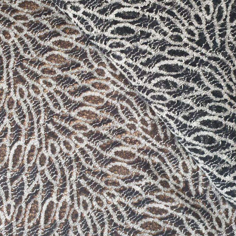 Тканина мереживна Ангора "Coffee" 9023_01 Чорно-білий Тканина мереживна Ангора "Coffee" 9023_01 Чорно-білий