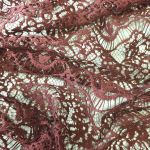 Мереживна тканина "Каскад" щільна 15192_09 Марсала