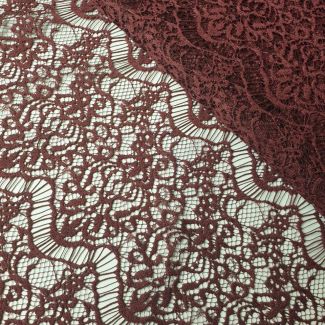 Мереживна тканина "Каскад" щільна 15192_09 Марсала