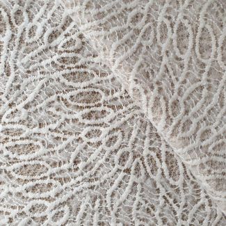 Тканина мереживна Ангора "Coffee" 9023_04 Крем