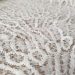 Тканина мереживна Ангора "Coffee" 9023_02 Білий