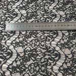 Мереживна тканина "Каскад" щільна 15192_01 Чорний