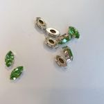 Стрази в оправі "Preciosa" 5х10мм