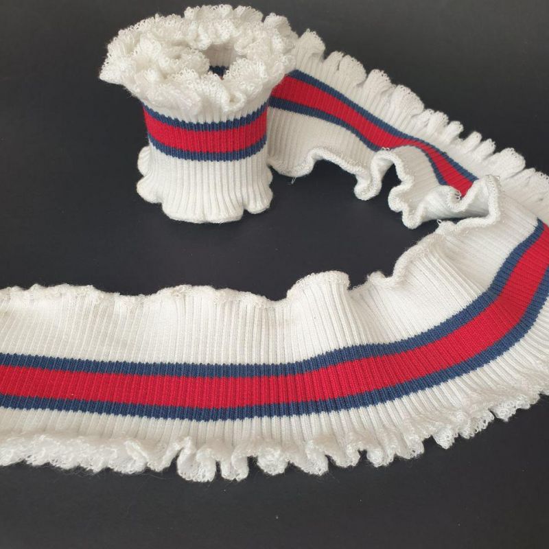 Манжет (дов`яз) трикотажний 6*80 см (2217) Білий