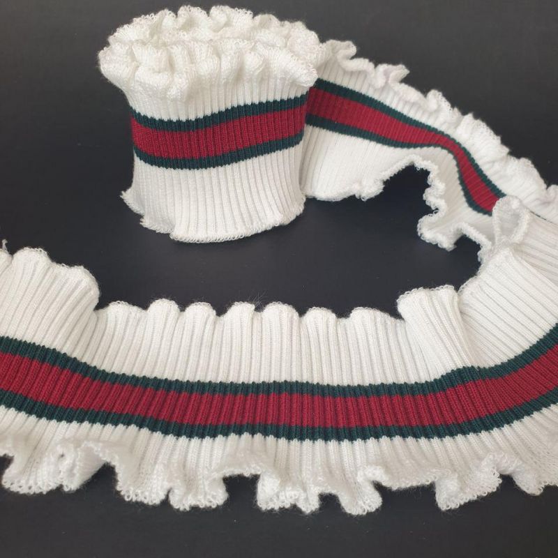 Манжет (дов`яз) трикотажний 6*80 см (2216) Білий