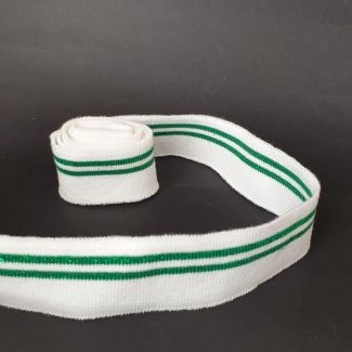 Манжет (дов'яз) трикотажний 3*110 см (2204) Білий