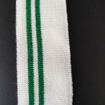 Манжет (дов'яз) трикотажний 3*110 см (2204) Білий