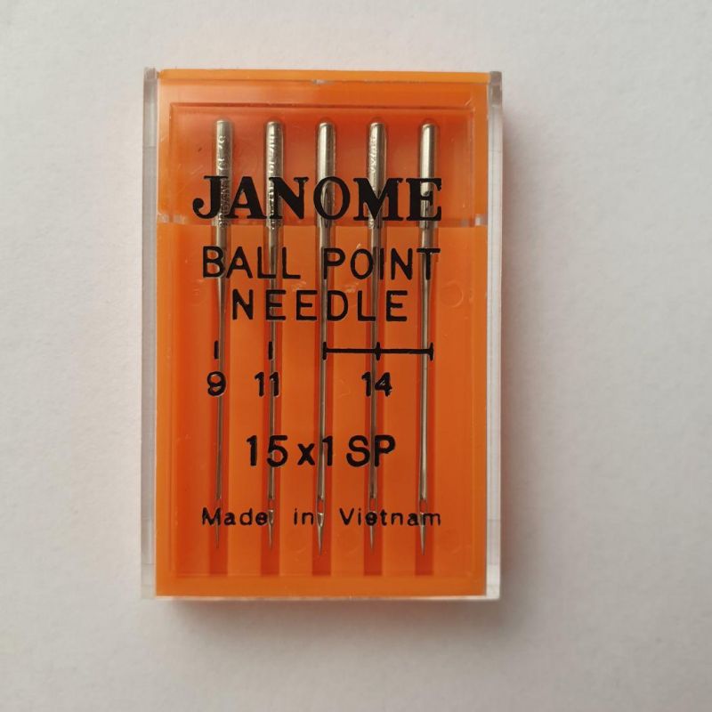 Набір голок Janome Ball Point Mix стрейч Набір голок Janome Ball Point Mix стрейч