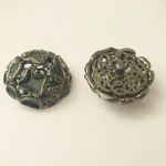 Пуговица Шубная/Пальтовая д-3см Т.Никель