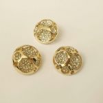 Гудзик Шубний/Пальтовий д-2см Золото