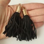 Пуллер для бігунка Пензлик шкіра 9 см Пуллер для бігунка Пензлик шкіра 9 см