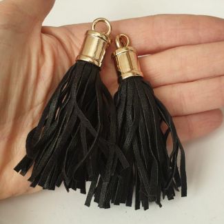 Пуллер для бігунка Пензлик шкіра 9 см