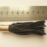 Пуллер для бігунка Пензлик шкіра 9 см Пуллер для бігунка Пензлик шкіра 9 см