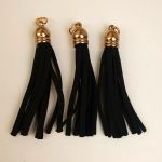 Пуллер для бігунка Пензлик - замша 8 см Пуллер для бігунка Пензлик - замша 8 см