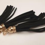 Пуллер для бігунка Пензлик - замша 8 см Пуллер для бігунка Пензлик - замша 8 см