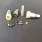 Кнопка пробивная 18мм Золото