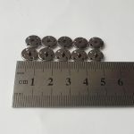 Кнопка пришивна 10мм Нікель