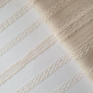 Сітка "Смуга" з мереживним малюнком (D900_06) Пудра Сітка "Смуга" з мереживним малюнком (D900_06) Пудра