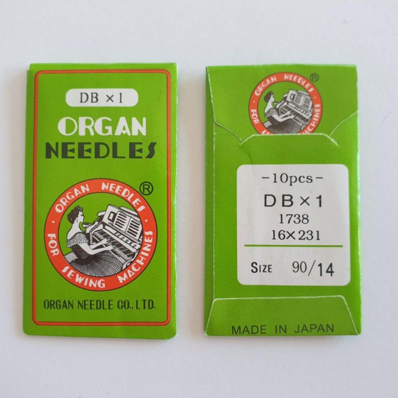 Иглы Organ DBх1 №90 Промышленные (97 класс) Иглы Organ DBх1 №90 Промышленные (97 класс)