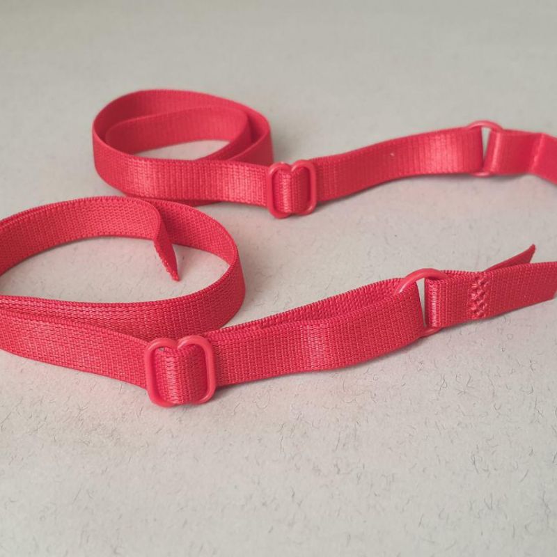 Бретели бельевые эластичные. Красный