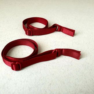 Бретели бельевые эластичные. Марсала