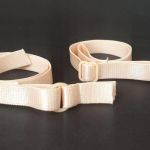 Бретели бельевые эластичные. Пудра