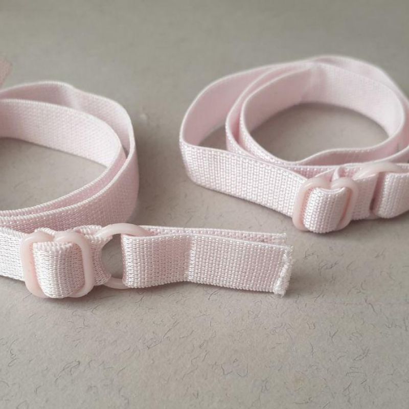Бретели бельевые эластичные. Светло Розовый
