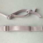 Бретели бельевые эластичные. Светло-серый