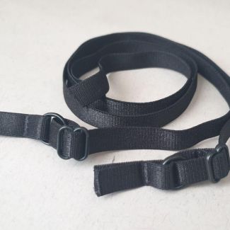 Бретели бельевые эластичные. Черный