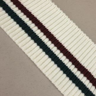 Манжет (дов'яз) трикотажний 7.5*75 см (3201) Білий