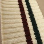 Манжет (дов'яз) трикотажний 7.5*75 см (3201) Білий